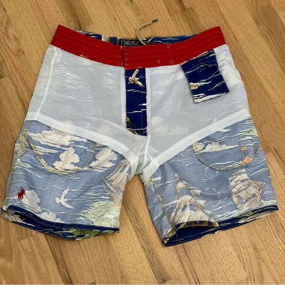 Polo Ralph Lauren Swimwear~ Swim 7”Shorts
Trunks Board Sz 30 - Picture 10 of 11